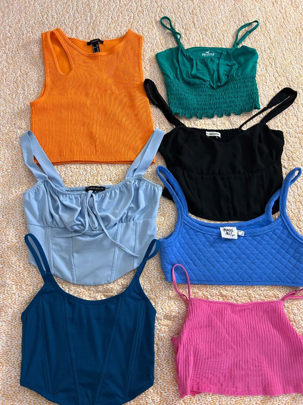 Women's Crop Top Bundle (7 count) Multi Colors Size Small/Medium